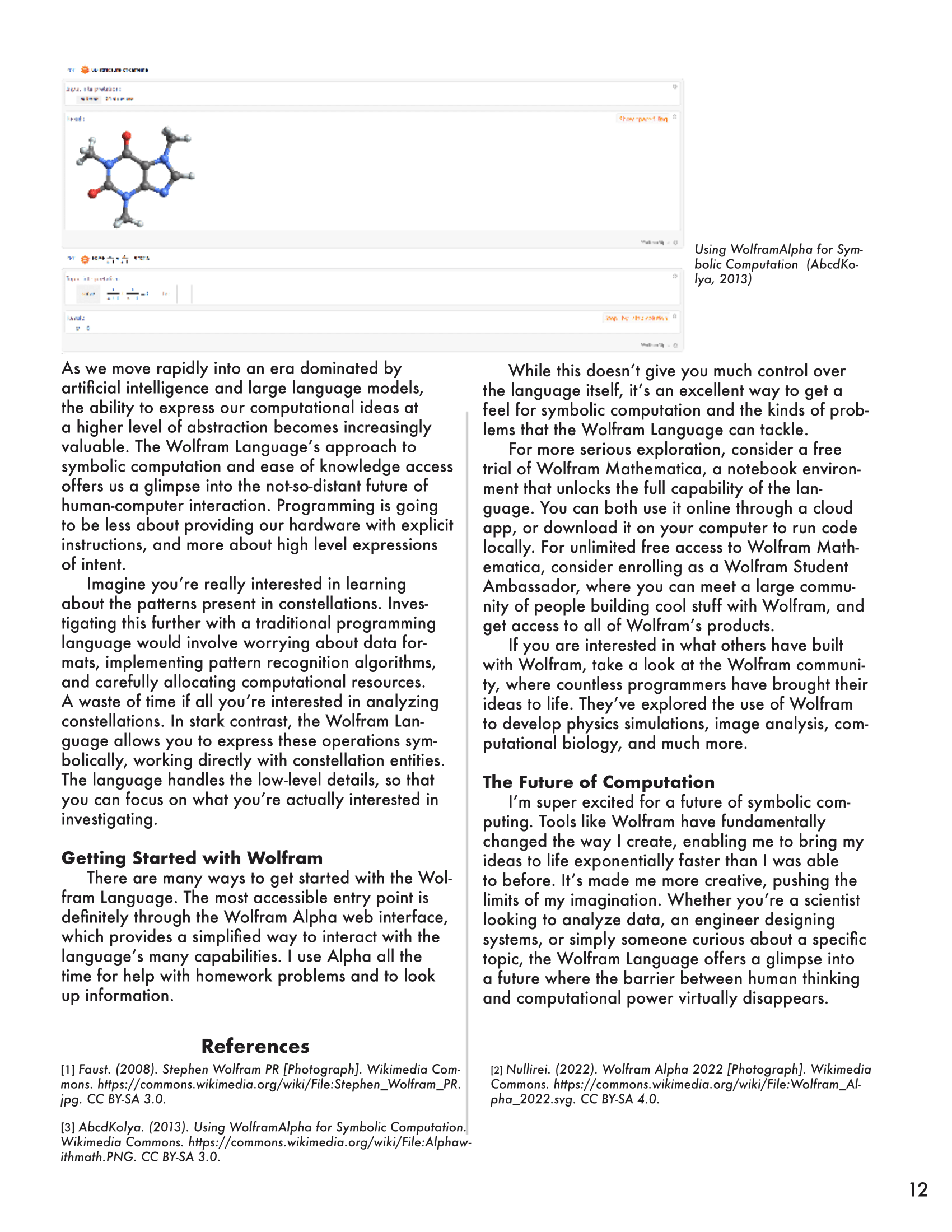 Wolfram Article pg. 1